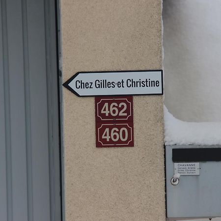 Chez Gilles Et Christine Leilighet Mieussy Eksteriør bilde